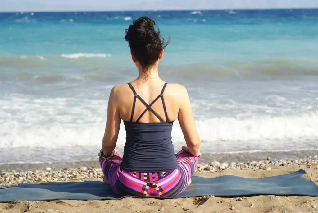 5 minute meditation beach