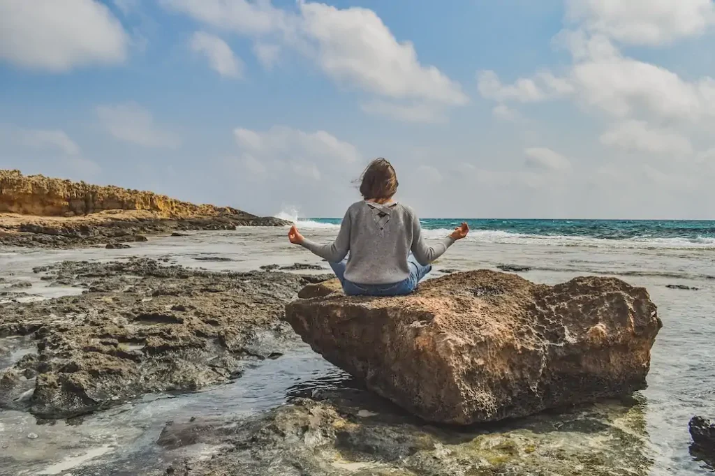 5 minute meditation rock