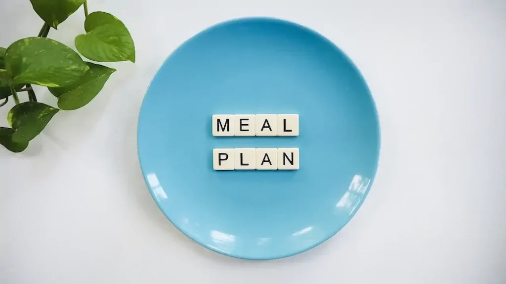 healthy diet means meal plan