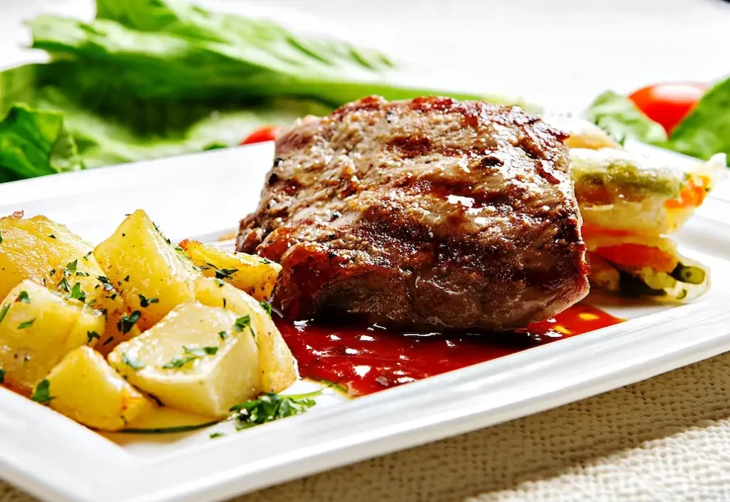 healthy diet means steak