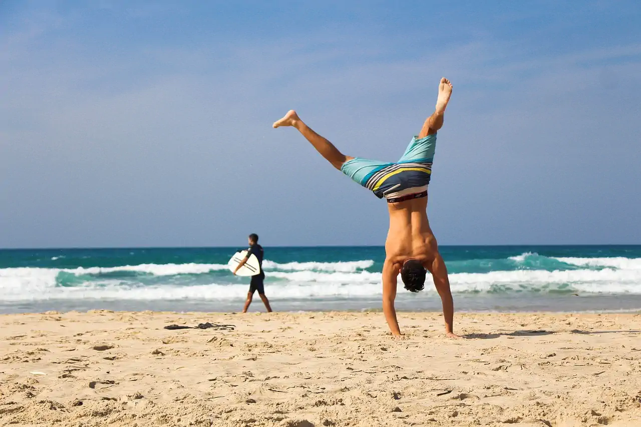 restart metabolism man on beach