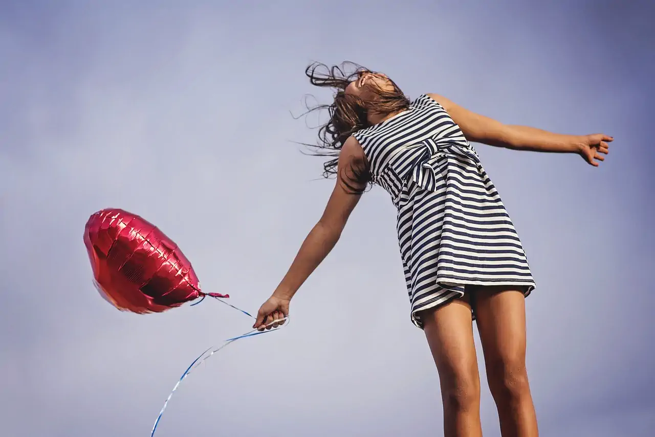 happy healthy woman