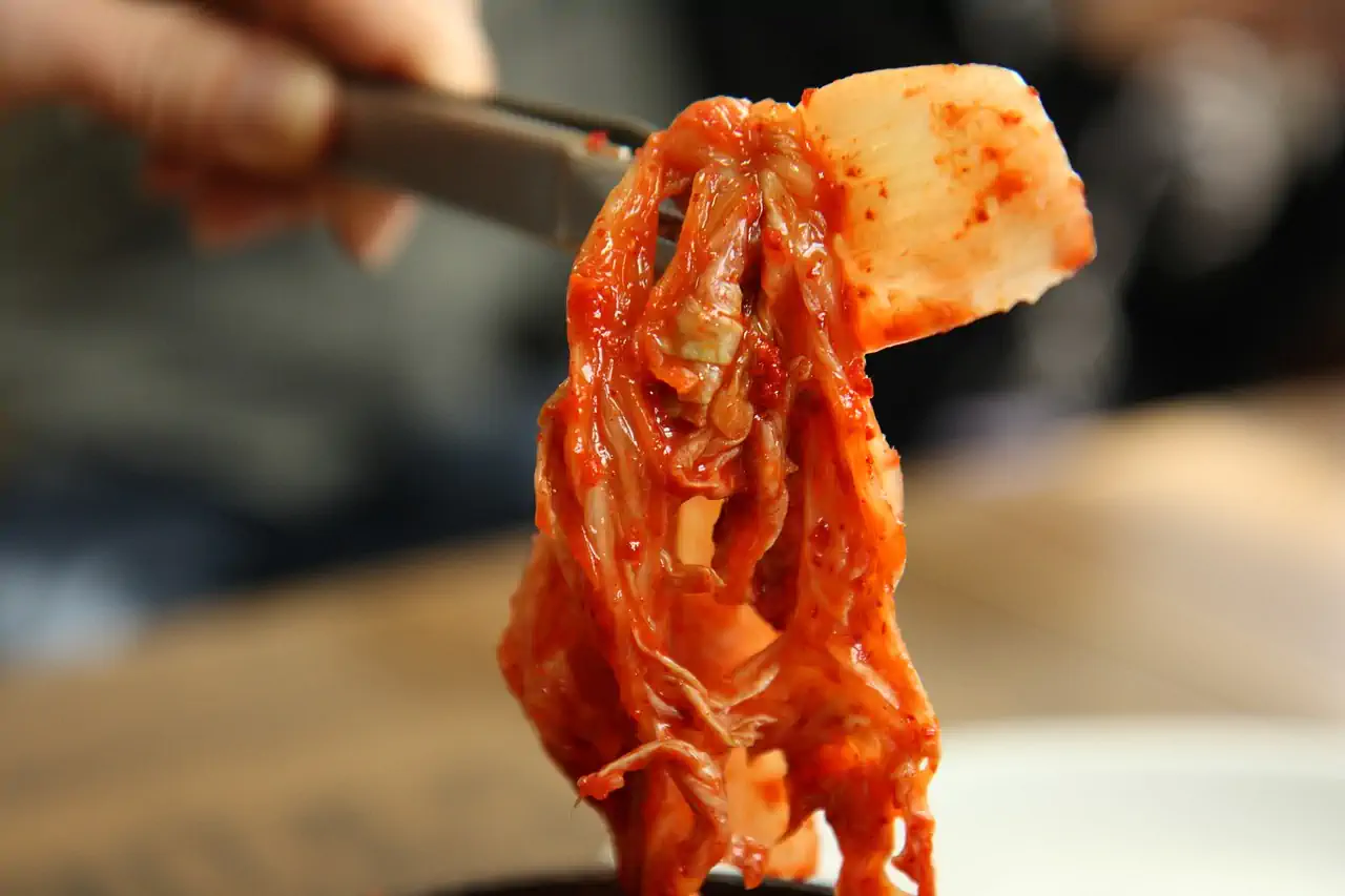 probiotic food for gut health kimchi